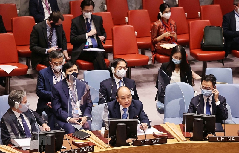 Президент Нгуен Суан Фук предложил меры по адаптации к изменению климата в заседании высокого уровня СБ ООН