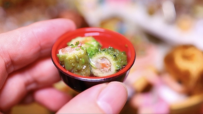 Приготовленные вьетнамцем мини-блюда были показаны на японском телевидении