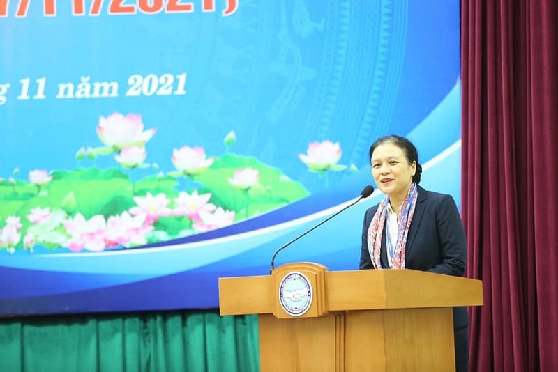 Председатель ВСОД Нгуен Фыонг Нга запустила четыре соревновательных движения
