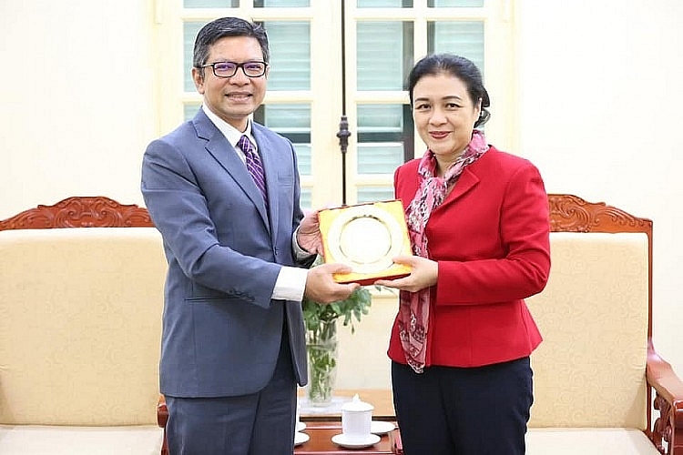Председатель ВСОД принял посла Индонезии во Вьетнаме