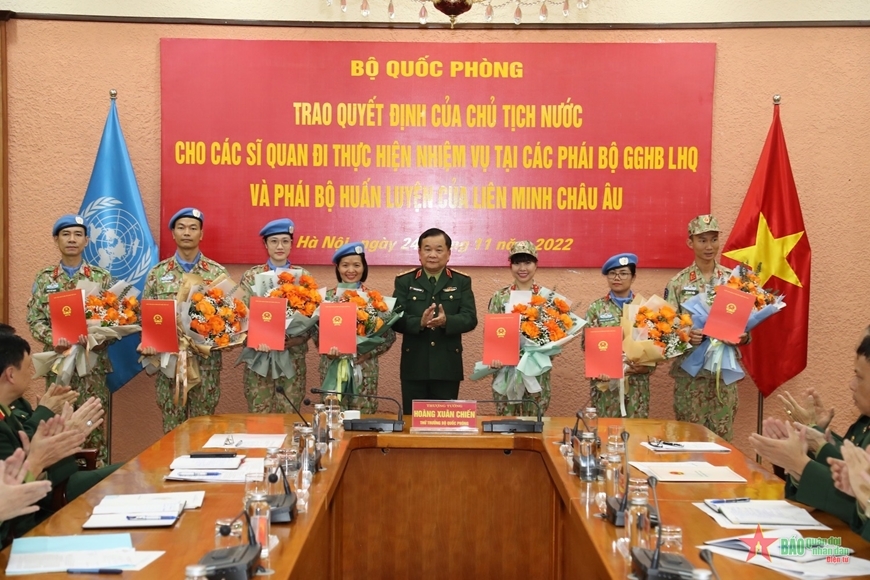 Вьетнам впервые направил миротворцев для участия в учебной миссии ЕС