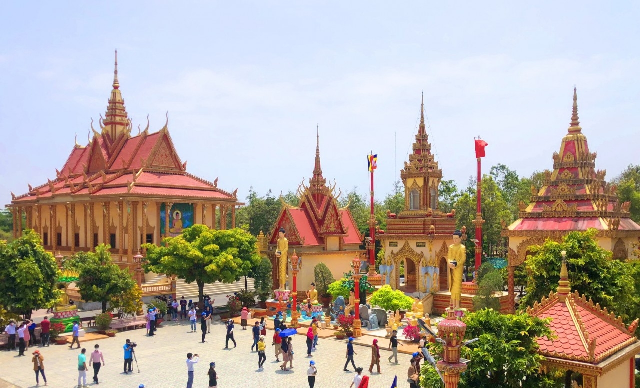 Пагода Сиемкан в провинции Баклиеу признана типичным туристическим направлением в дельте реки Меконг