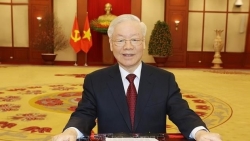 Генеральный секретарь ЦК КПВ Нгуен Фу Чонг поздравил жителей по всей стране с Лунным Новым годом