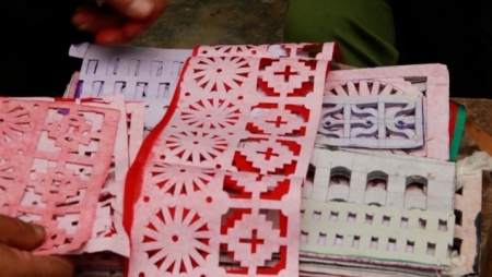 Искусство бумажной высечки народности Нунгзин