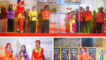 В провинции Куангнай открыли фестиваль искусства "Бай-чой".