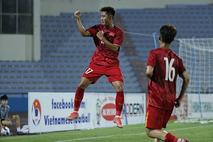 Сборная U17 Вьетнама занимает первое место в группе F отборочного раунда Чемпионата Азии U17