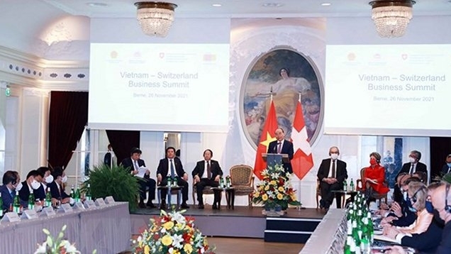 Мероприятия президента Вьетнама в рамках официального визита в Швейцарию