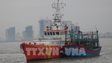 Успешное спасение рыболовных судов, застрявших на архипелаге Чыонгша