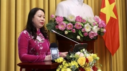 Вице-президент Вьетнама Во Тхи Ань Суан провела встречу со спонсорами, внесшими большой вклад в поддержку вьетнамских детей - 2021