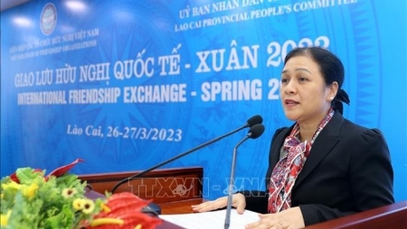 В провинции Лаокай прошел Международный дружественный обмен – Весна 2023 года