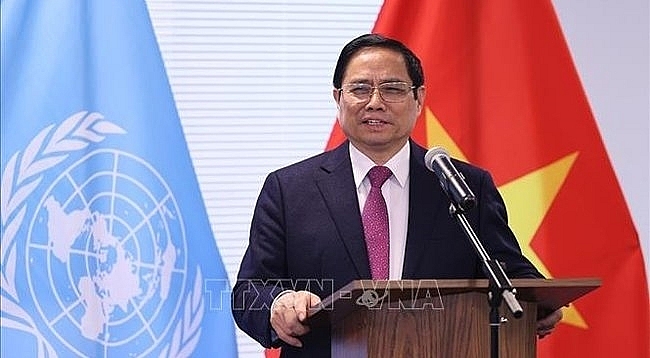 Премьер-министр Фам Минь Тинь провел рабочую встречу с Постоянной миссией Вьетнама при ООН
