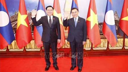 Официальный визит председателя НСВ Выонг Динь Хюэ в ЛНДР увенчался успехом