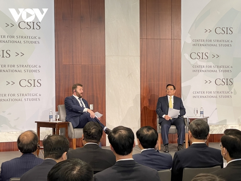 Политики США высоко оценили выступление Премьер-министра Фам Минь Чиня в Центре стратегических и международных исследований (ЦСМИ)