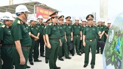 Генерал армии Фан Ван Жанг проверил ход строительства Вьетнамского музея военной истории