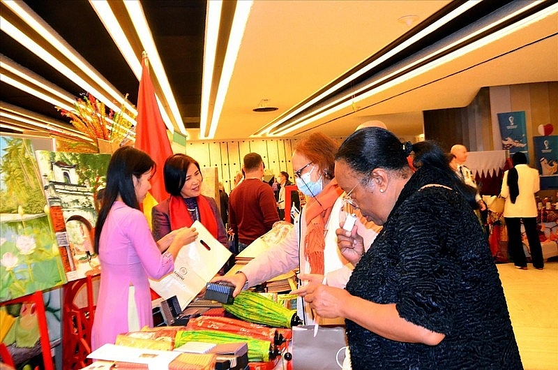 Продвижение красоты Вьетнама на международной ярмарке «UN Bazaar 2022»