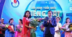В Ханое прошел финал 6-го расширенного всереспубликанского фестиваля «Песни в исполнении вьетнамских журналистов»