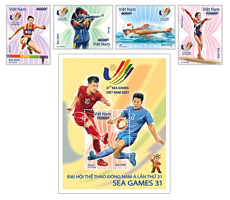 Выпуск набора марок SEA Games 31