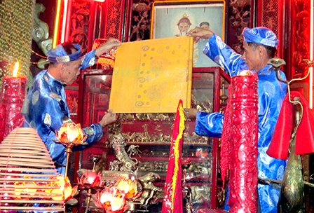 Фестиваль «Ки-иен-тхыонг-диен» храма Биньтхюи